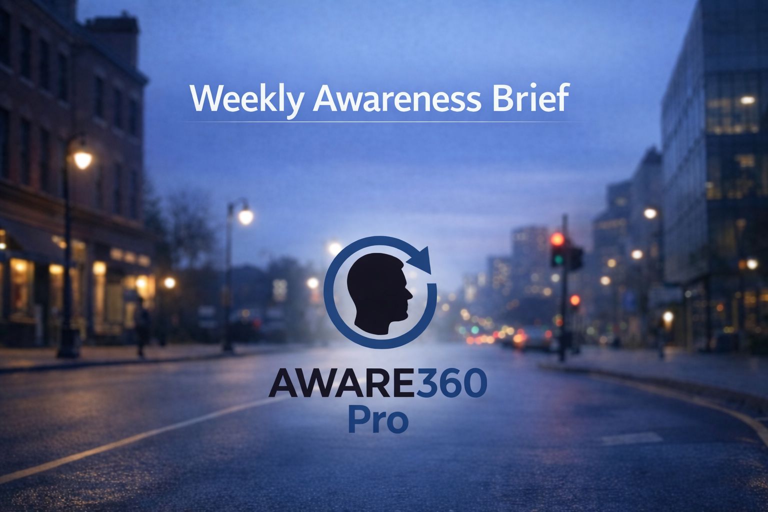 Aware360 Pro Weekly Safety Brief